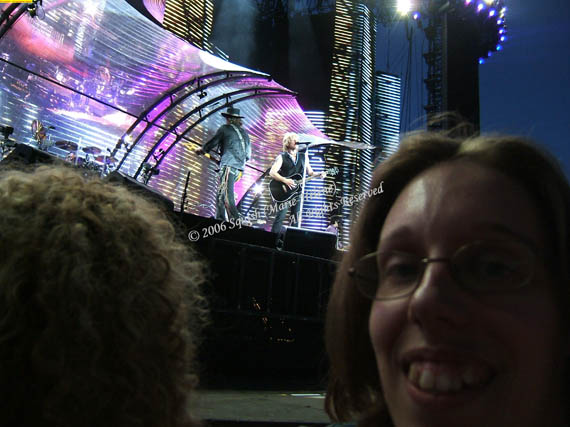 Marie-Hélène Cyr - Bon Jovi show at the Parc Jean-Drapeau, Quebec, Canada (July 13, 2006)